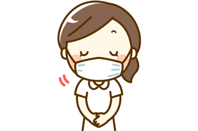発熱や咳がある患者さまは、来院前に必ずお電話ください!